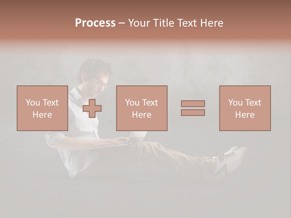 Suspicious Glasses Virus PowerPoint Template
