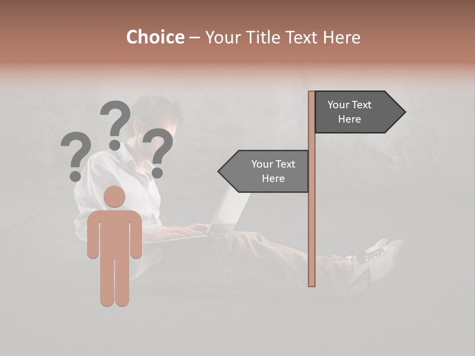 Suspicious Glasses Virus PowerPoint Template