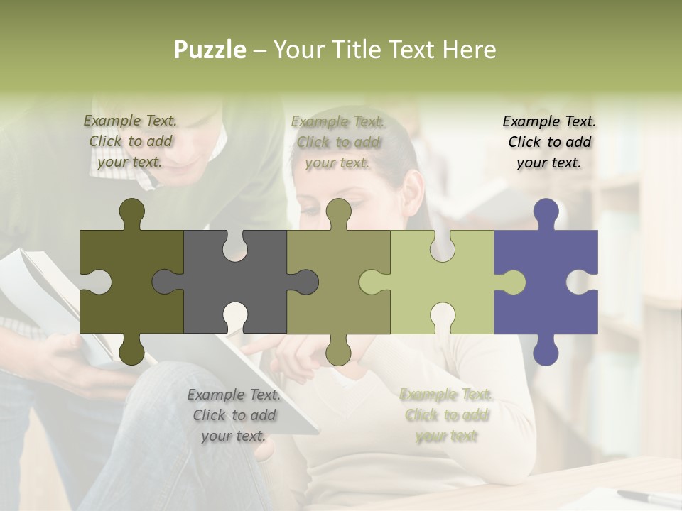 Digital Tapping Professor PowerPoint Template