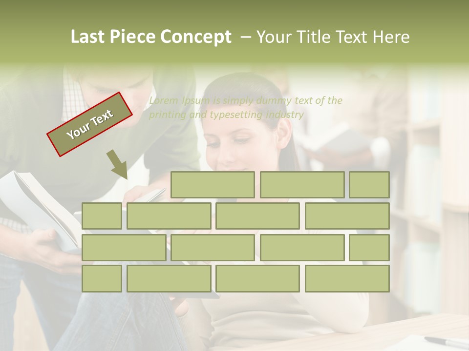 Digital Tapping Professor PowerPoint Template