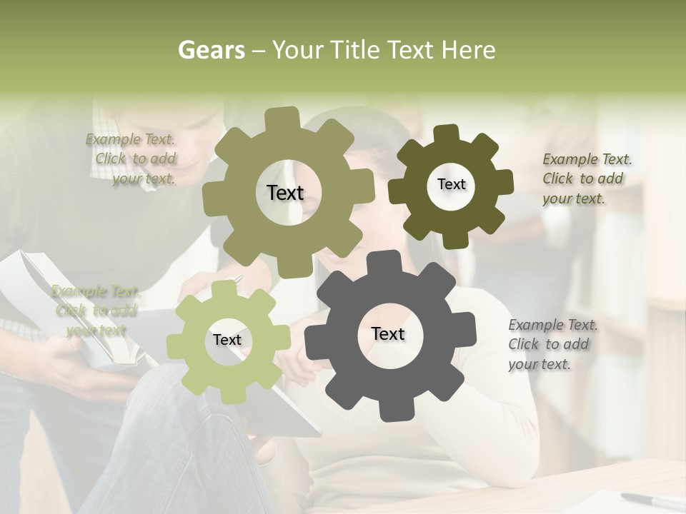 Digital Tapping Professor PowerPoint Template