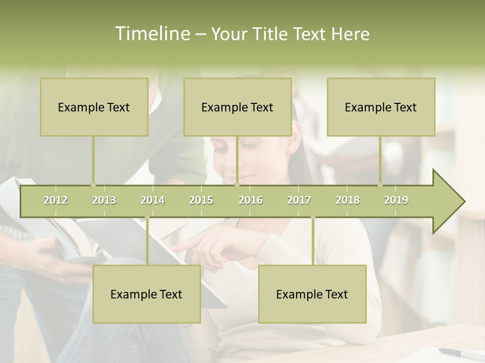 Digital Tapping Professor PowerPoint Template