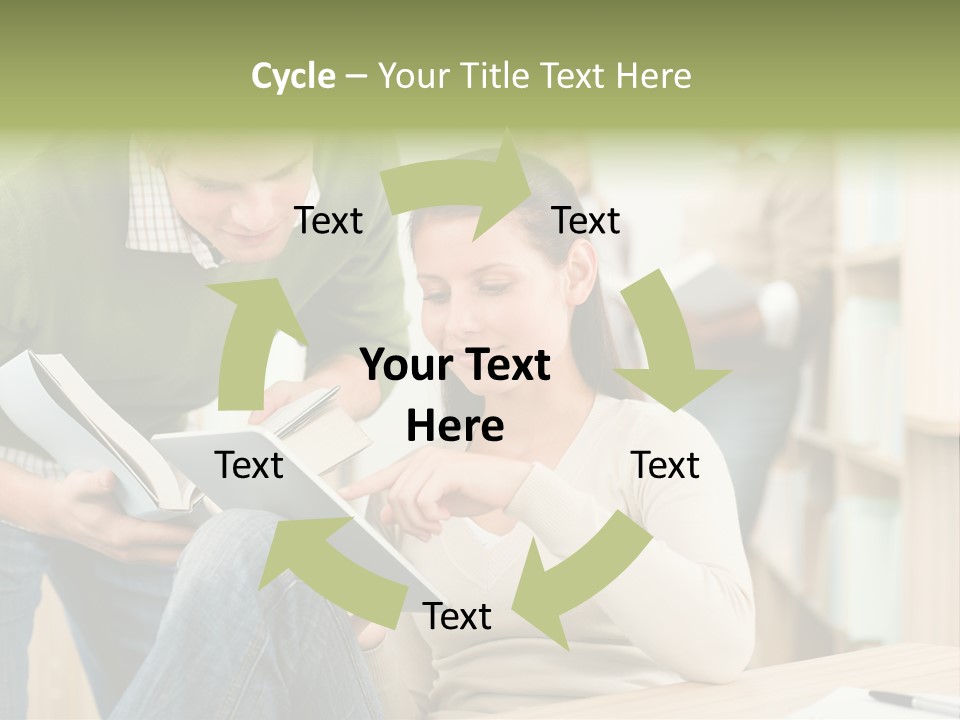 Digital Tapping Professor PowerPoint Template
