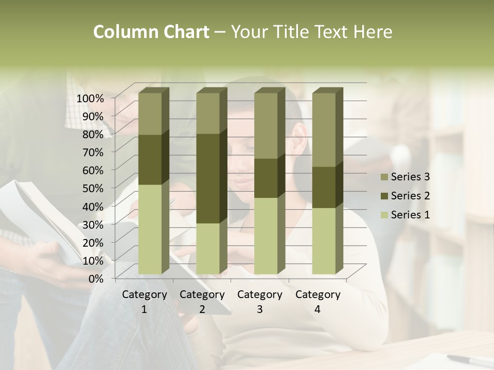 Digital Tapping Professor PowerPoint Template