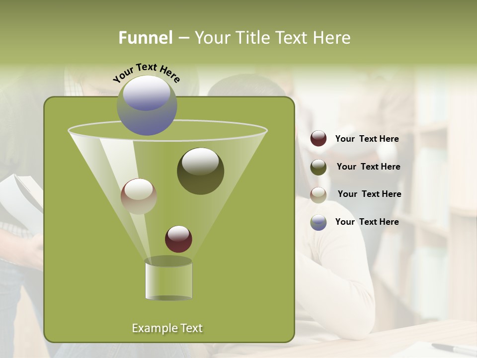 Digital Tapping Professor PowerPoint Template