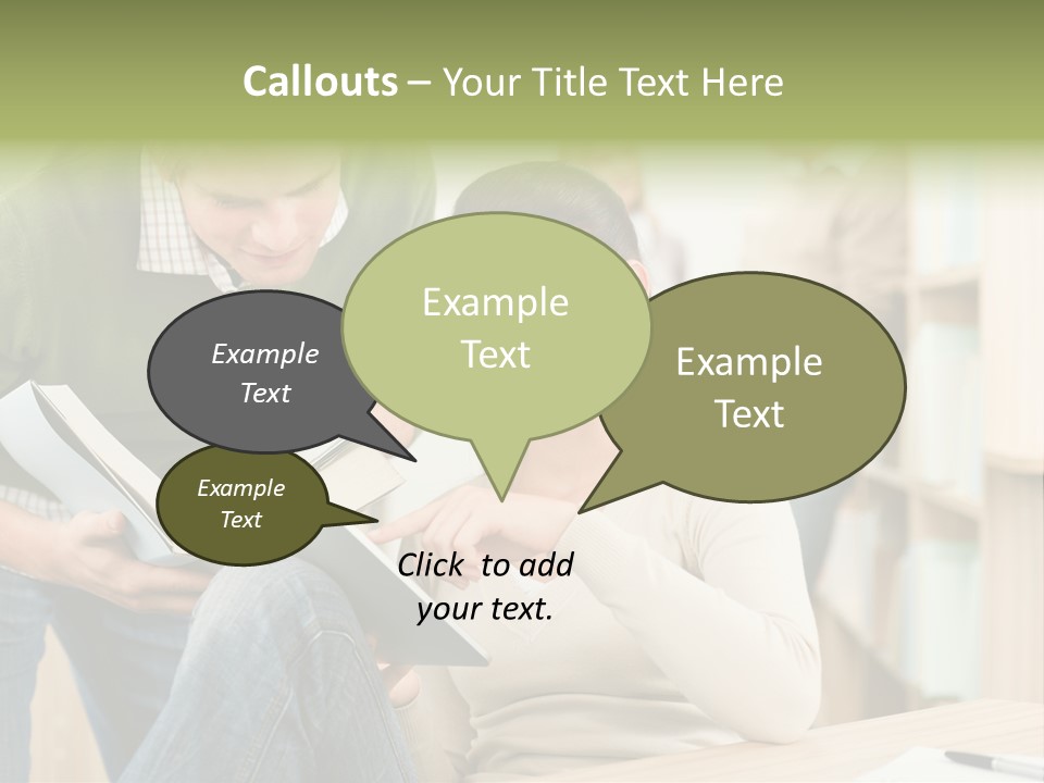 Digital Tapping Professor PowerPoint Template