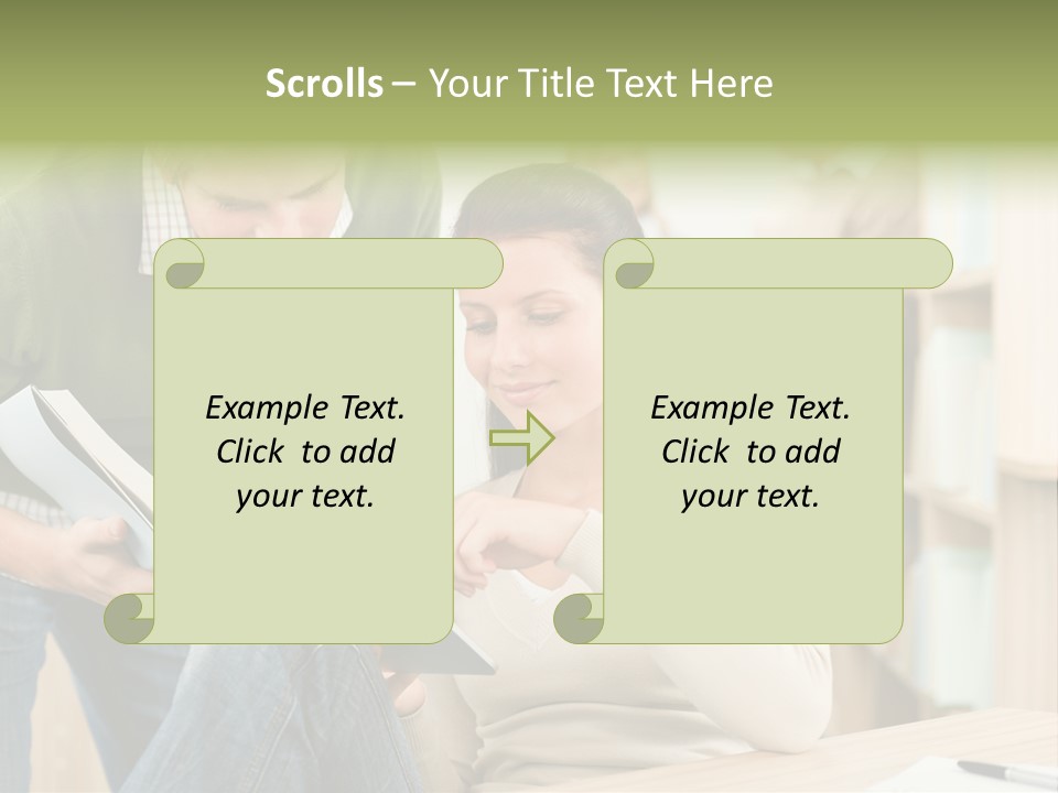 Digital Tapping Professor PowerPoint Template