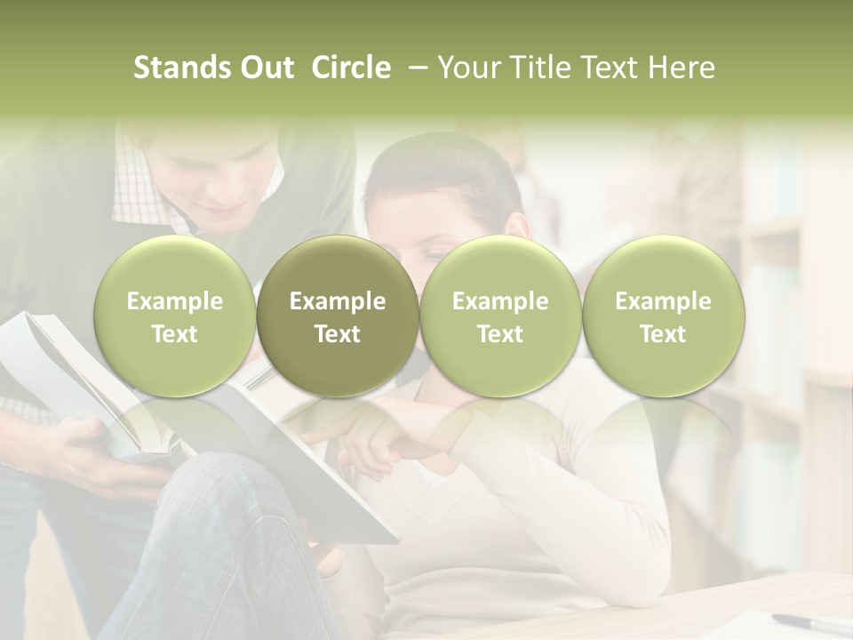 Digital Tapping Professor PowerPoint Template