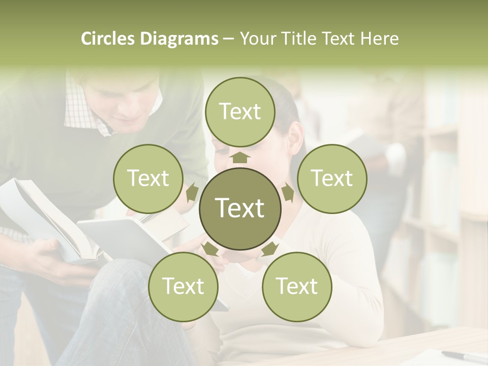 Digital Tapping Professor PowerPoint Template