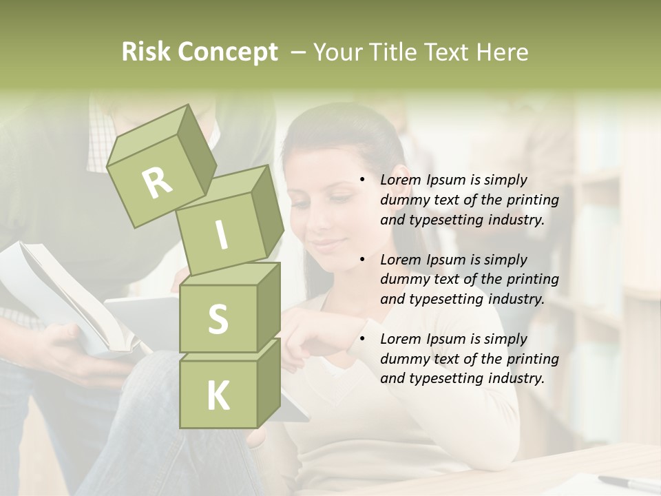 Digital Tapping Professor PowerPoint Template