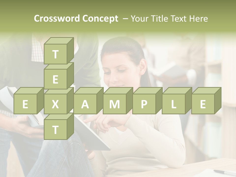 Digital Tapping Professor PowerPoint Template