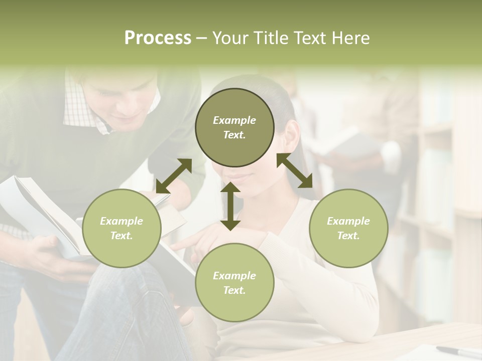 Digital Tapping Professor PowerPoint Template