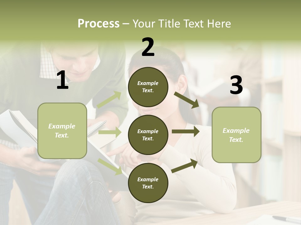 Digital Tapping Professor PowerPoint Template
