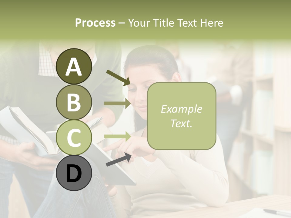 Digital Tapping Professor PowerPoint Template