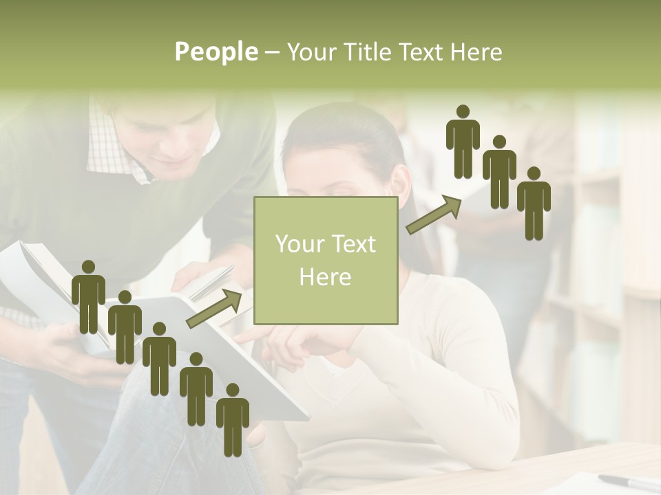 Digital Tapping Professor PowerPoint Template