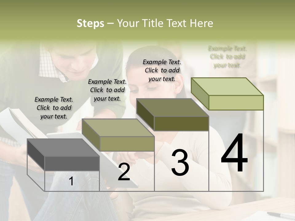Digital Tapping Professor PowerPoint Template