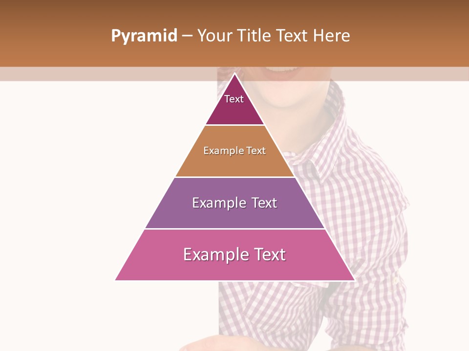 Isolated Holding Blank PowerPoint Template