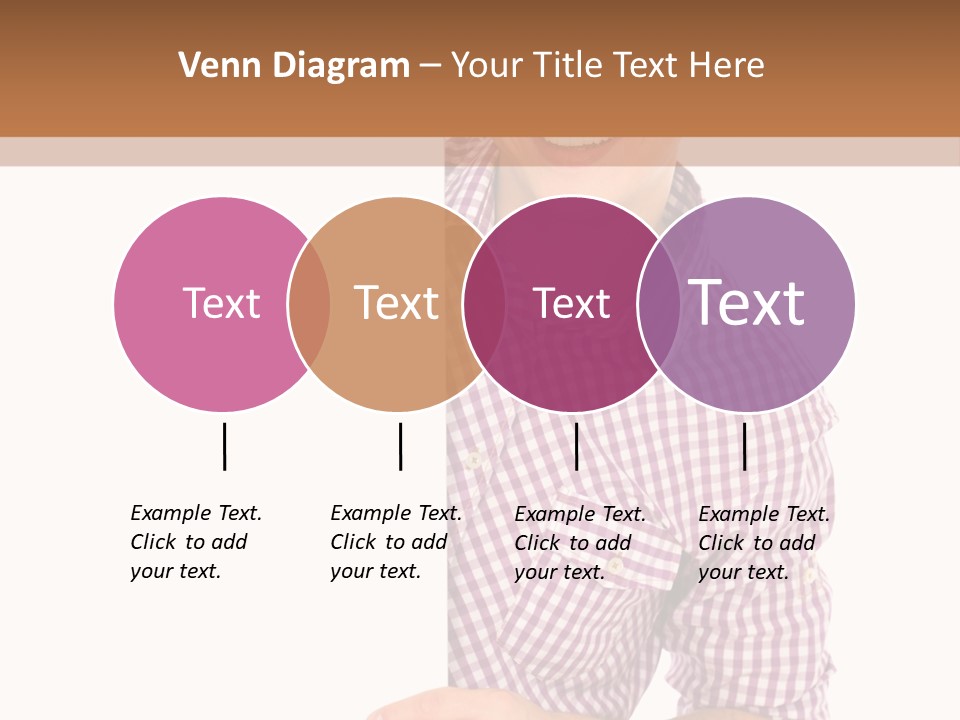 Isolated Holding Blank PowerPoint Template