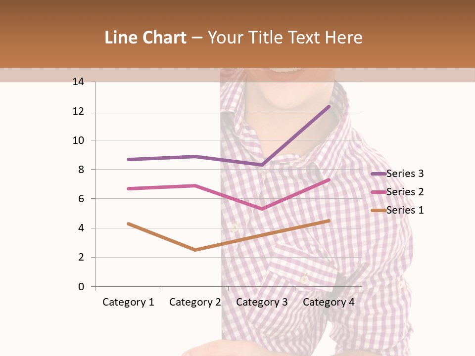 Isolated Holding Blank PowerPoint Template