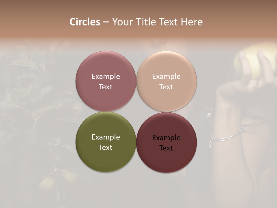 Tan Colour Gloomy PowerPoint Template