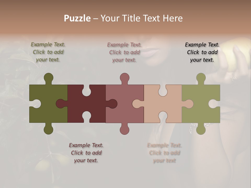 Tan Colour Gloomy PowerPoint Template