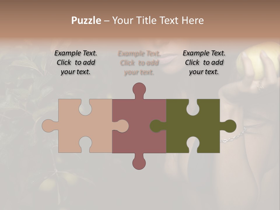 Tan Colour Gloomy PowerPoint Template