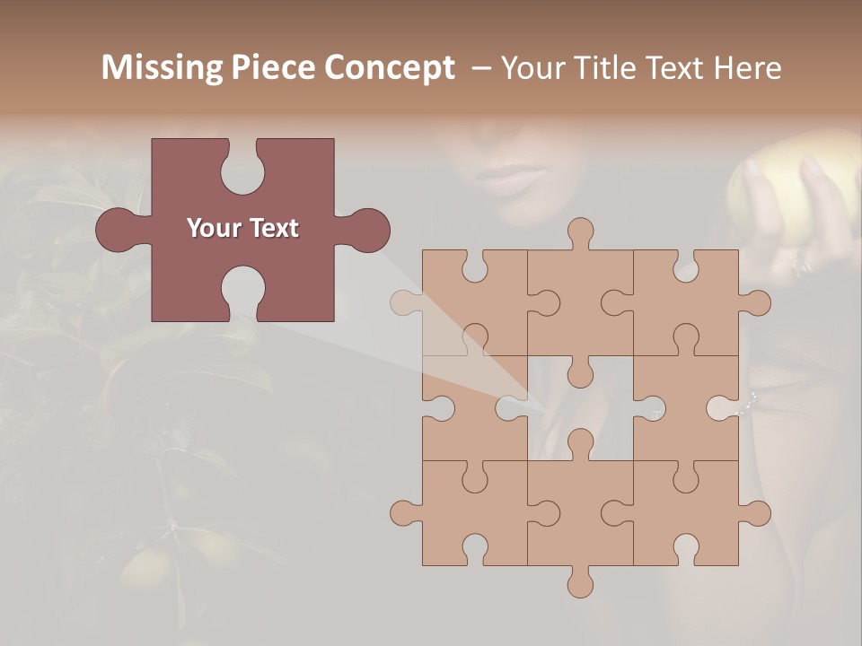 Tan Colour Gloomy PowerPoint Template