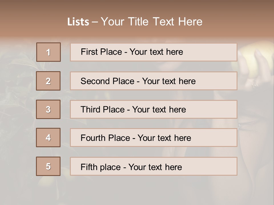 Tan Colour Gloomy PowerPoint Template