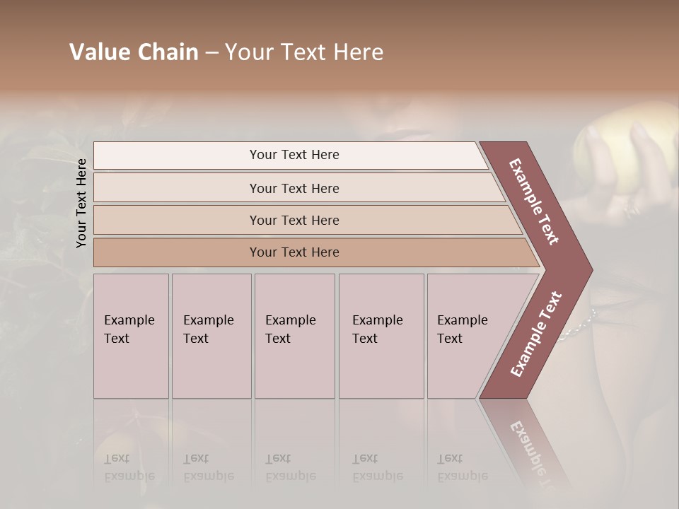 Tan Colour Gloomy PowerPoint Template
