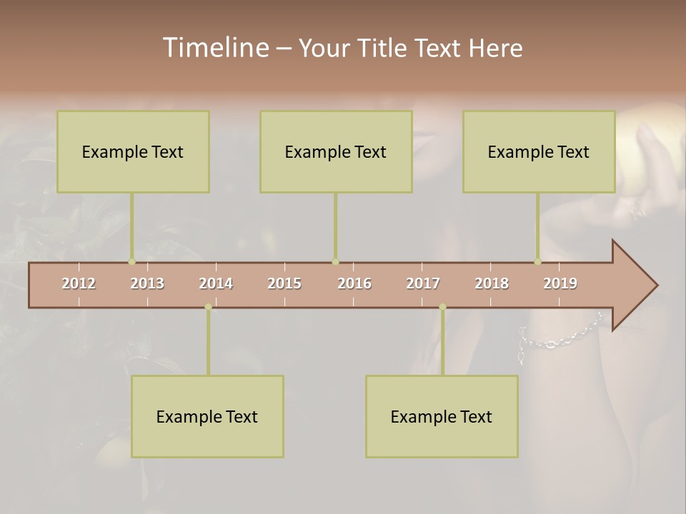 Tan Colour Gloomy PowerPoint Template