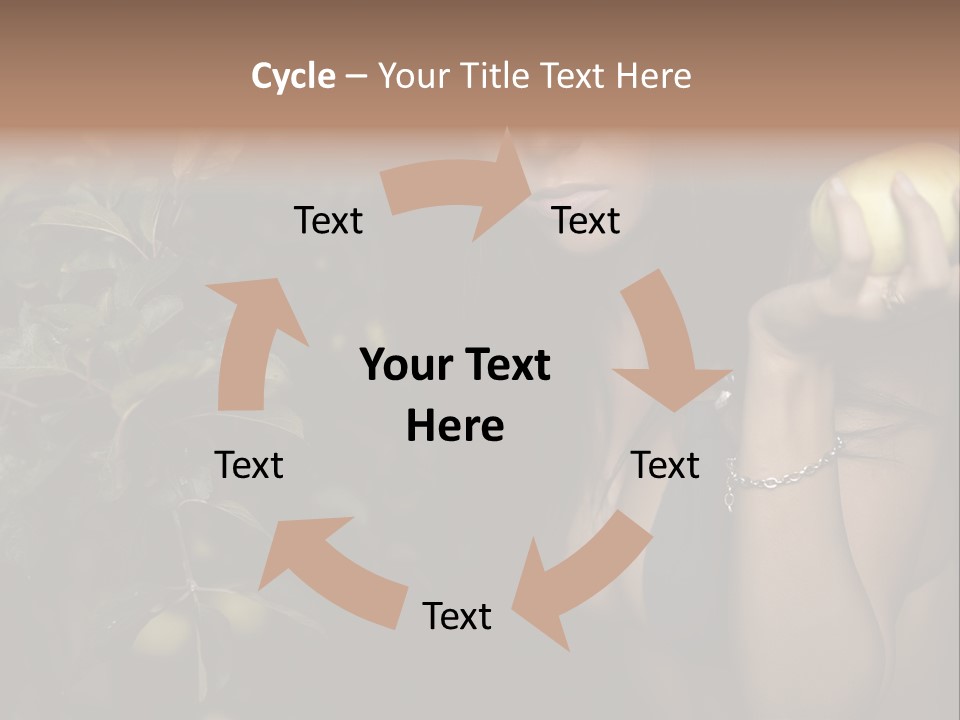 Tan Colour Gloomy PowerPoint Template