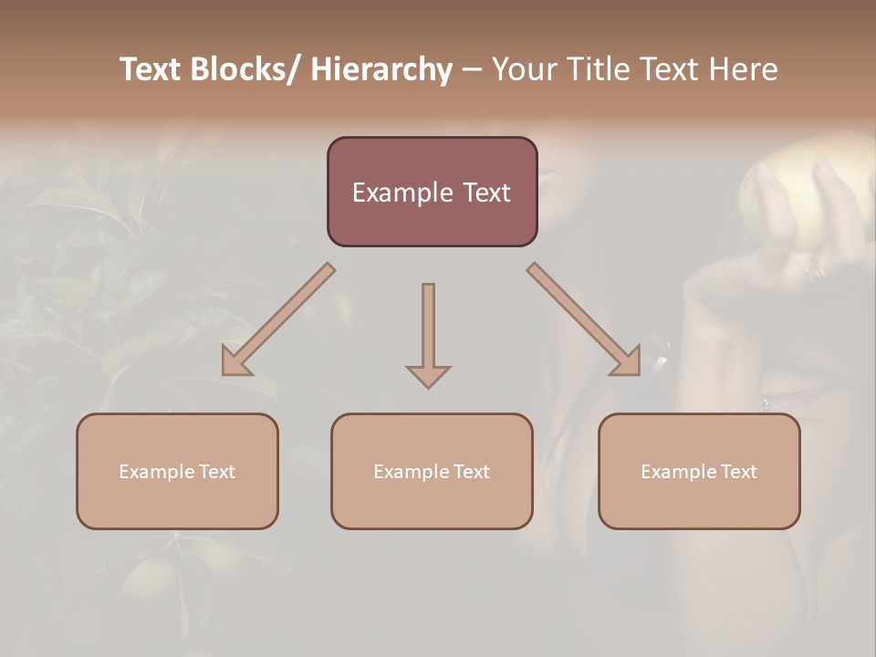Tan Colour Gloomy PowerPoint Template