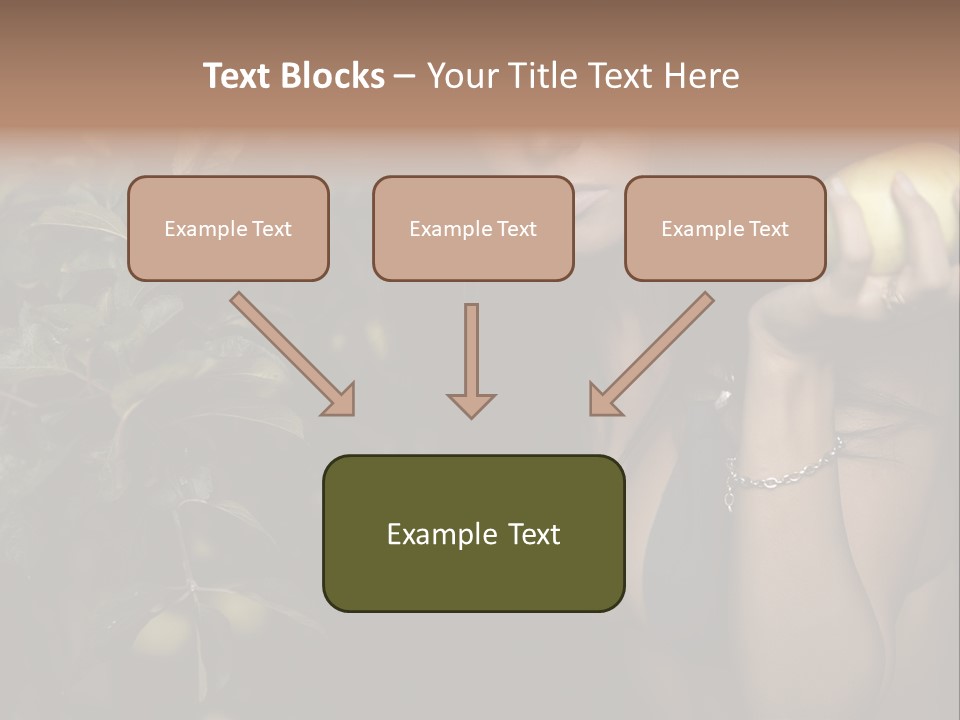 Tan Colour Gloomy PowerPoint Template