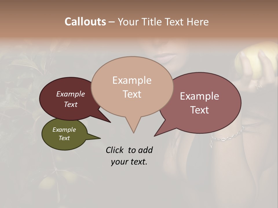 Tan Colour Gloomy PowerPoint Template