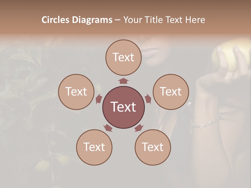 Tan Colour Gloomy PowerPoint Template