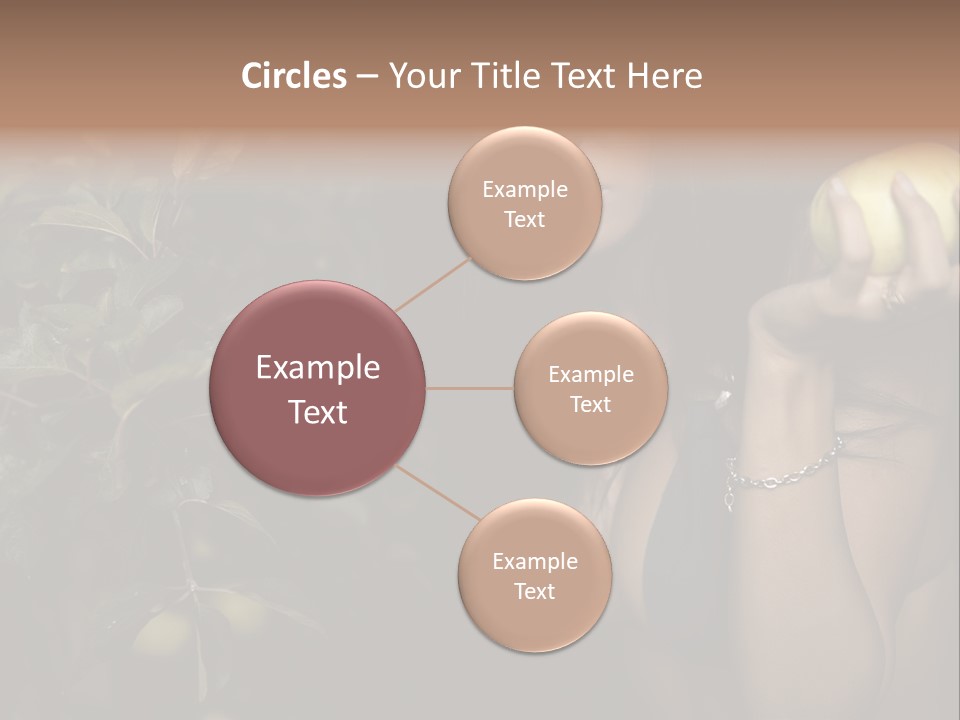 Tan Colour Gloomy PowerPoint Template