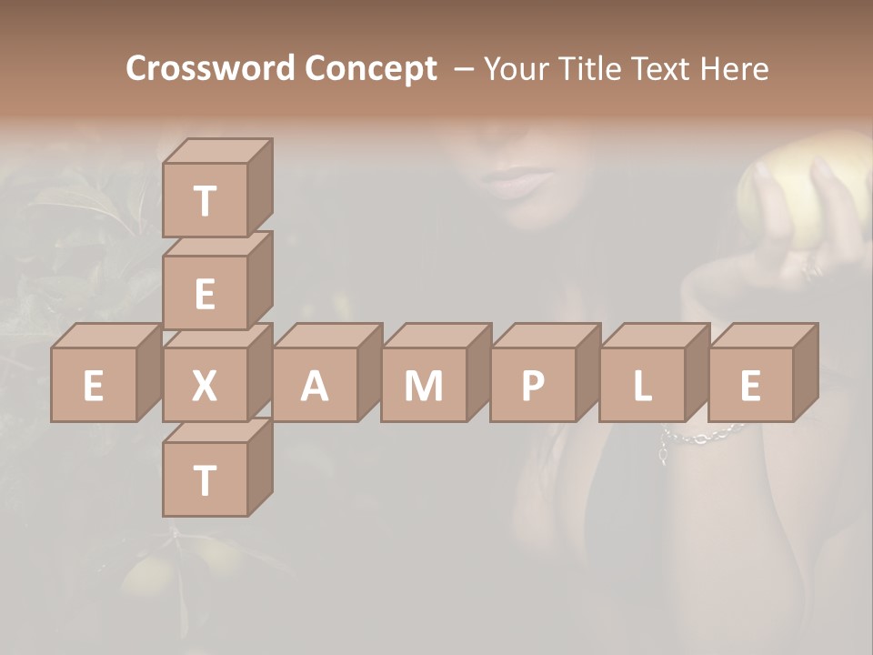 Tan Colour Gloomy PowerPoint Template