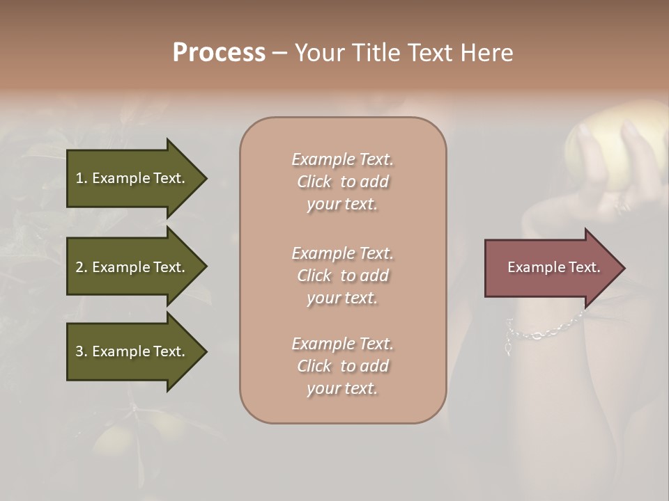 Tan Colour Gloomy PowerPoint Template