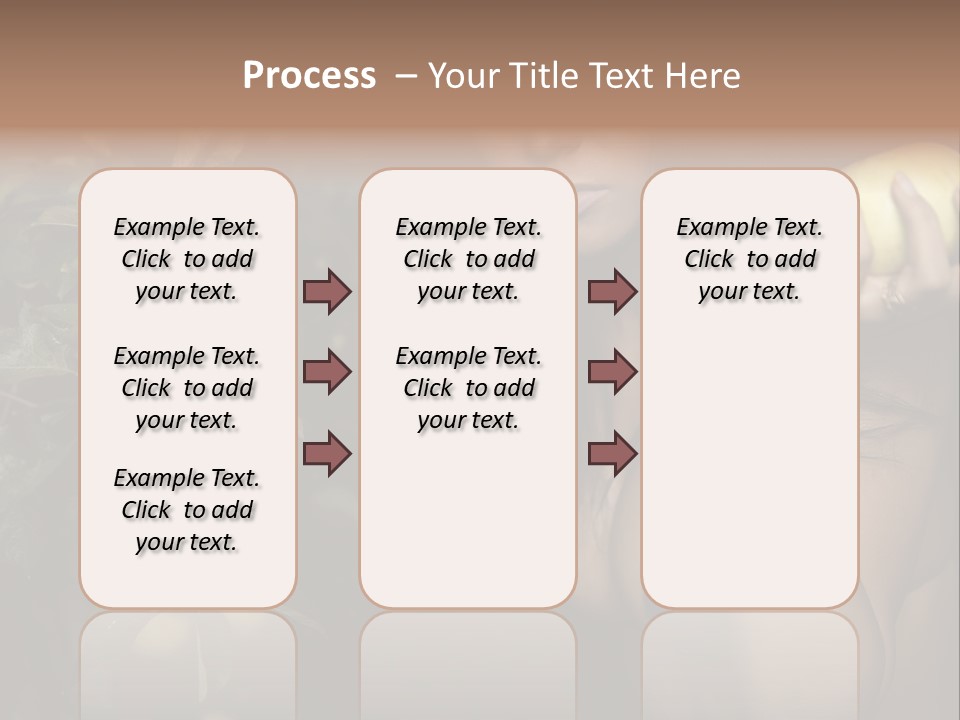 Tan Colour Gloomy PowerPoint Template