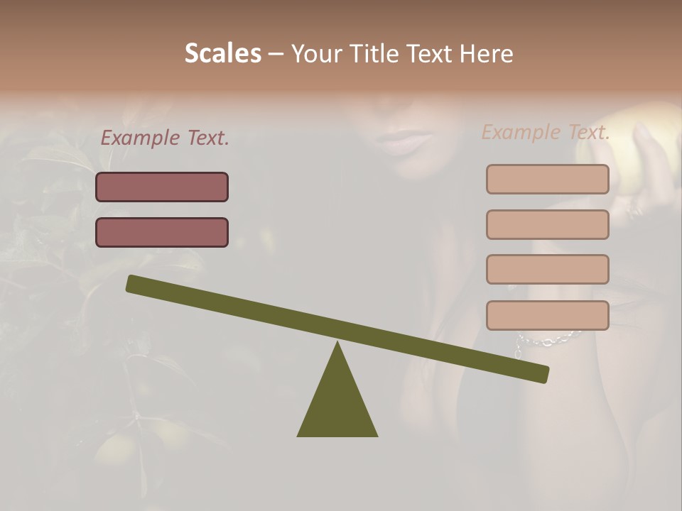 Tan Colour Gloomy PowerPoint Template