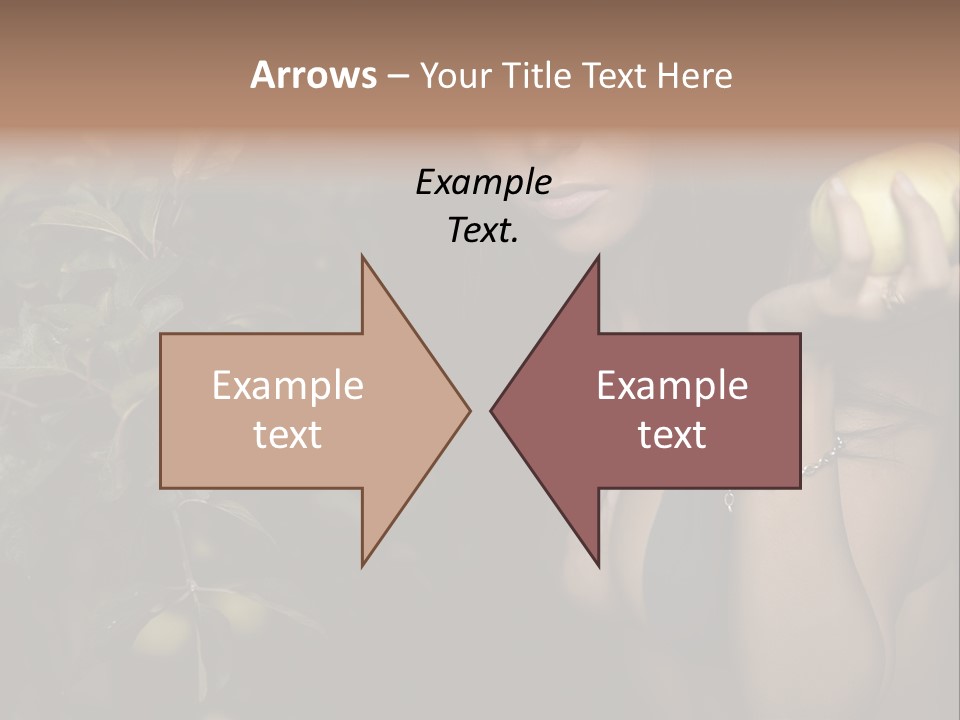 Tan Colour Gloomy PowerPoint Template