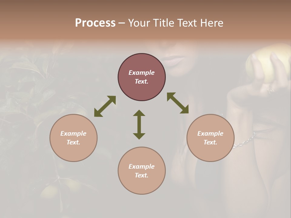 Tan Colour Gloomy PowerPoint Template