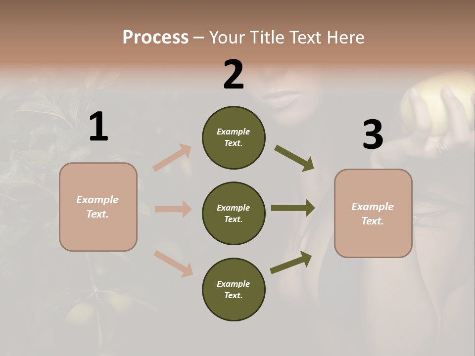 Tan Colour Gloomy PowerPoint Template