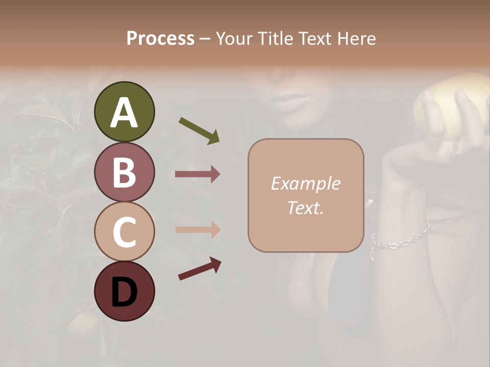 Tan Colour Gloomy PowerPoint Template