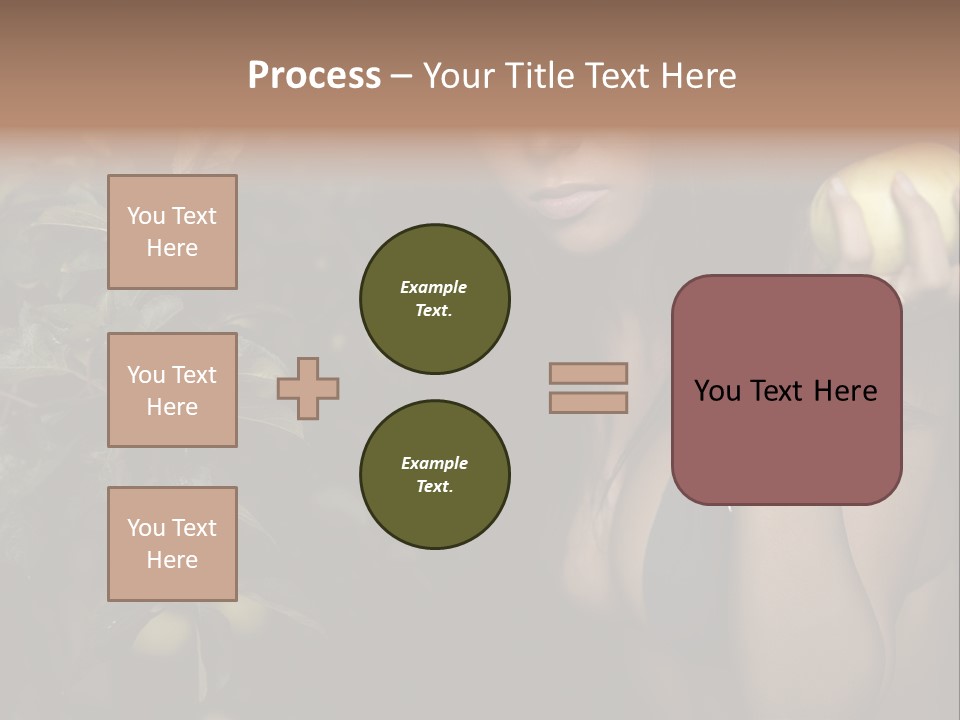 Tan Colour Gloomy PowerPoint Template