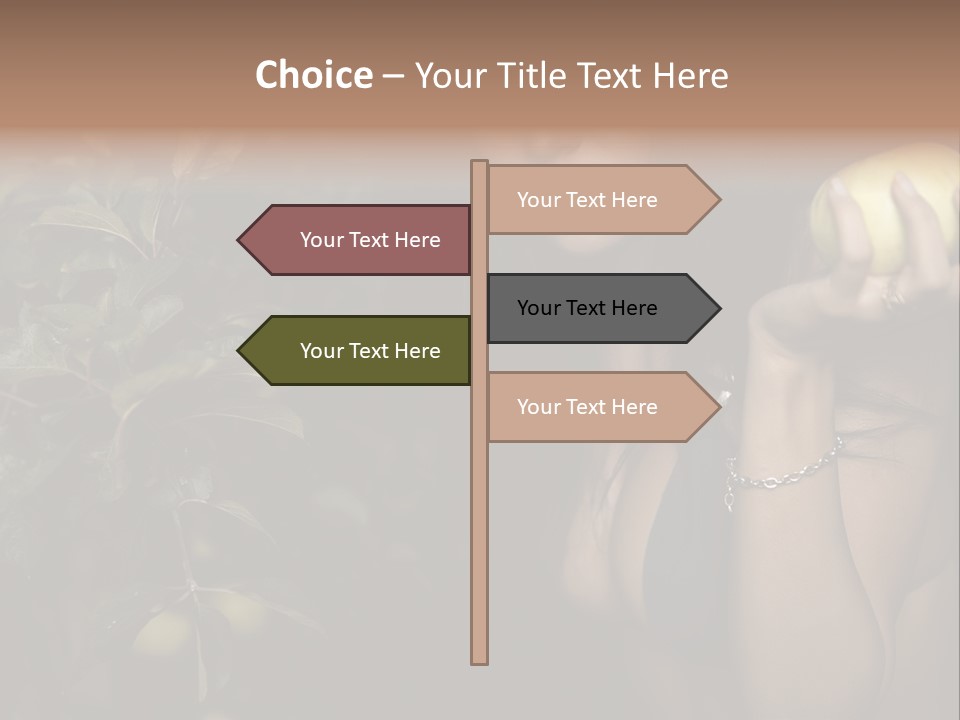 Tan Colour Gloomy PowerPoint Template