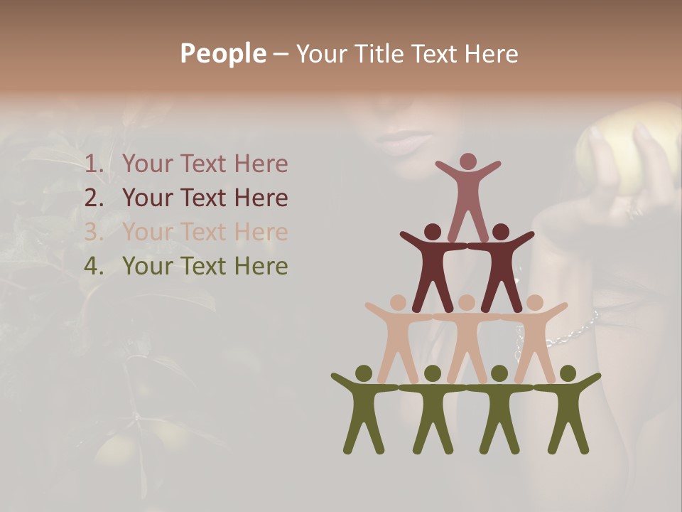 Tan Colour Gloomy PowerPoint Template