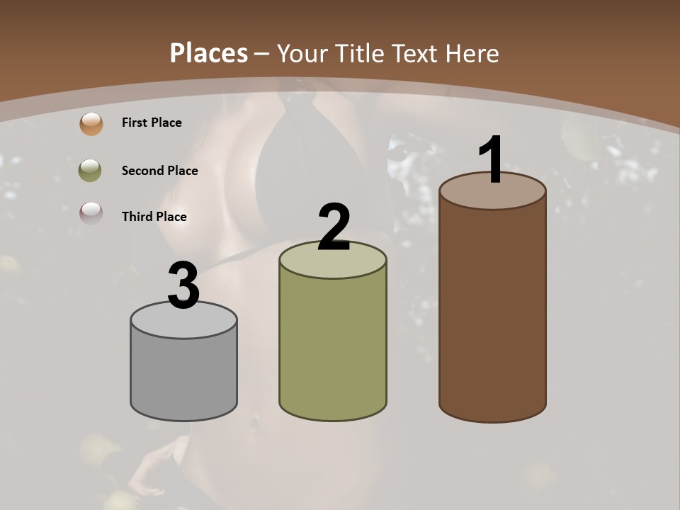 Autumn Latina Park PowerPoint Template