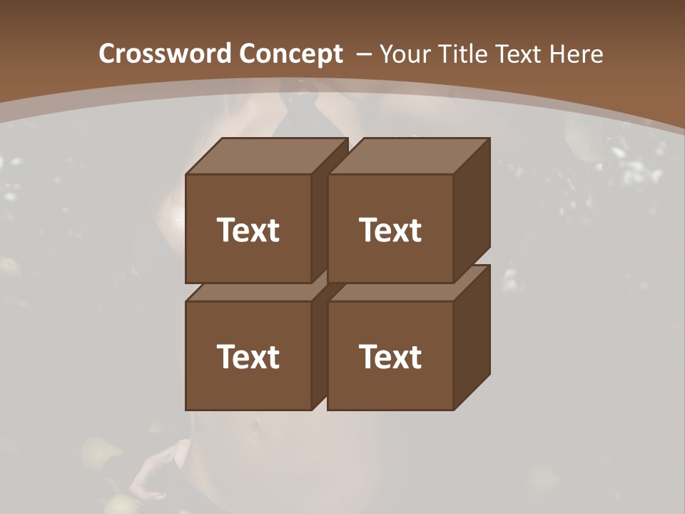 Autumn Latina Park PowerPoint Template