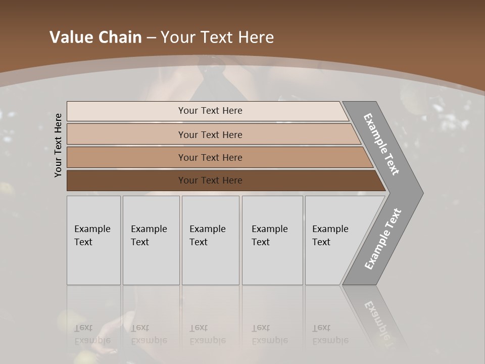 Autumn Latina Park PowerPoint Template
